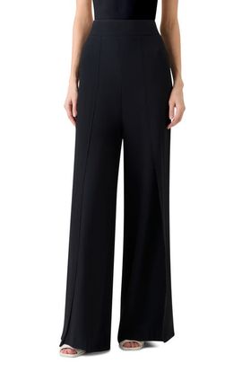 Akris Akris Fellia Silk Georgette Wide Leg Pants