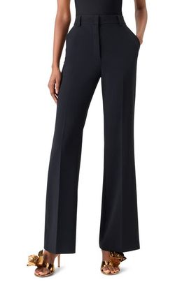 Akris Akris Florine Wide Leg Wool Blend Pants