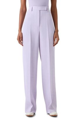 Akris Akris Forest Melangé Straight Leg Trousers