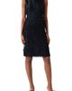 Akris Akris Layered Organza Tile Sheath Dress - 2