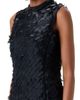 Akris Akris Layered Organza Tile Sheath Dress - 5