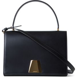 Akris Akris Medium Alice Leather Top Handle Bag