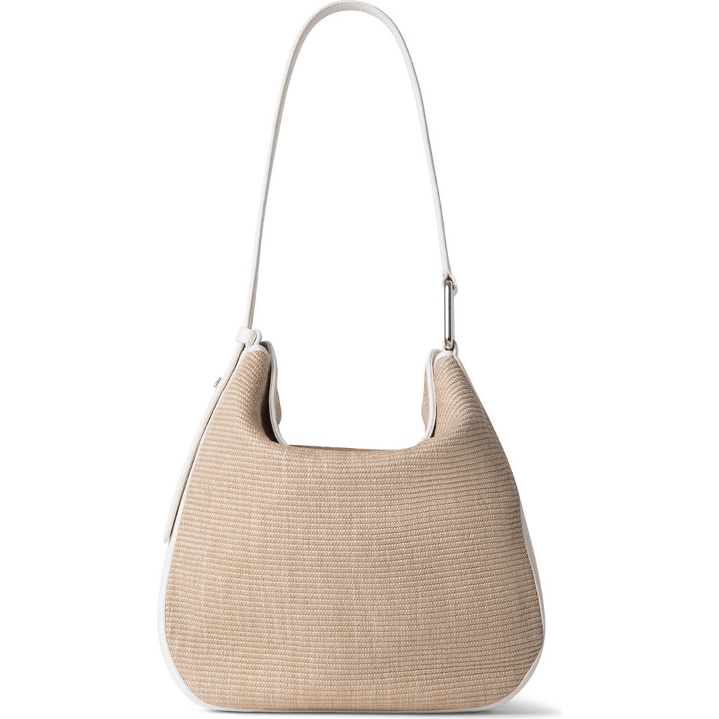 Akris Akris Medium Anna Raffia Hobo Bag