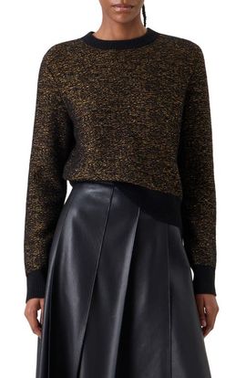Akris Akris Metallic Cashmere Blend Sweater