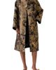 Akris Akris Metallic Jacquard A-Line Coat - 2