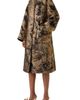 Akris Akris Metallic Jacquard A-Line Coat - 4