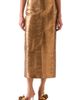 Akris Akris Metallic Leather Midi Skirt - 1