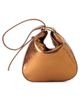 Akris Akris Mini Anna Metallic Leather Hobo Bag - 2