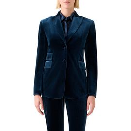 Akris Akris Percival Velvet Neoprene Blazer