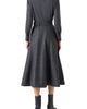 Akris Akris Prince Wool Flannel Midi Shirtdress - 2