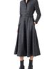 Akris Akris Prince Wool Flannel Midi Shirtdress - 3
