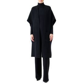 Akris Akris Reversible Double Face Cashmere Cape