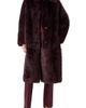 Akris Akris Ruth Genuine Shearling Reversible Long Coat - 1