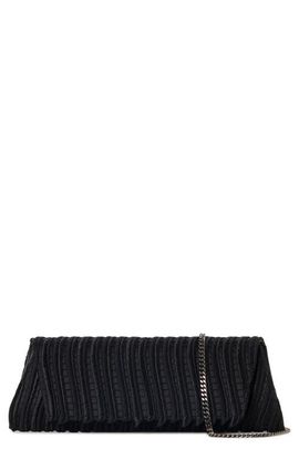Akris Akris Small Anouk Ladder Stitch Lace East/West Clutch