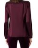 Akris Akris Stretch Silk Satin Button-Up Top - 2
