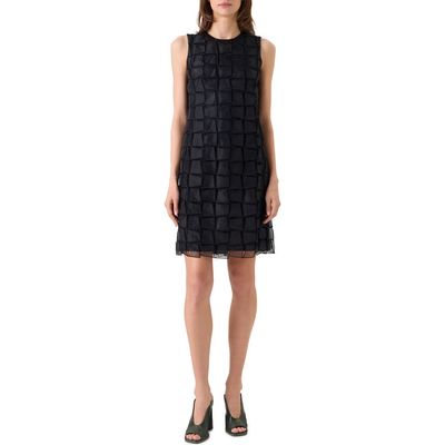 Akris Akris Trapezoid Organza Sheath Dress