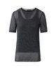 Akris Akris Women's Silk Grid Short-Sleeve​Top - 1