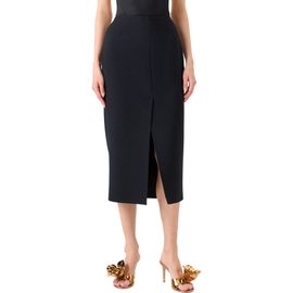 Akris Akris Wool Double Face Pencil Skirt