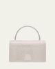 Akris Alice Mini Rhinestone Satin Top-Handle Bag - 1