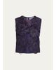 Akris Anemone Embroidered Silk Organza Sleeveless Blouse - 1