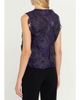 Akris Anemone Embroidered Silk Organza Sleeveless Blouse - 3