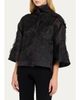 Akris Anemone Embroidered Silk Organza Zip Jacket - 4