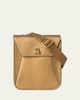 Akris Anouk Mini Metallic Leather Messenger Bag - 1