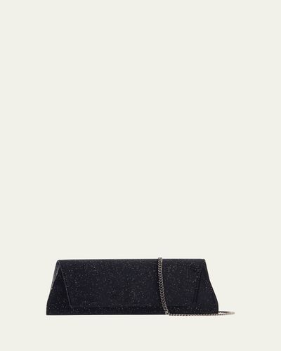 Akris Anouk Velvet Trapezoid Clutch