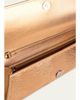 Akris Anouk Wavy Metallic Leather Clutch Bag - 2
