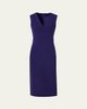 Akris Bi-Stretch Wool Double-Face Shift Dress - 1