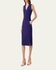 Akris Bi-Stretch Wool Double-Face Shift Dress - 4