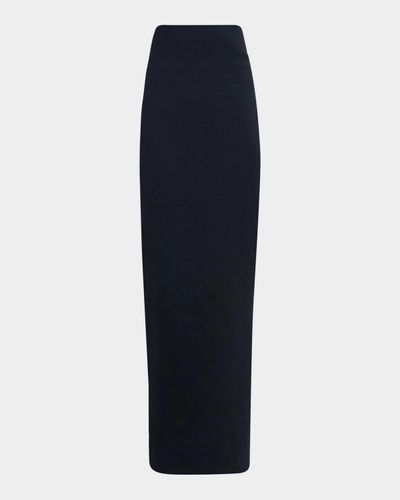 Akris Campagne Cotton-Blend Maxi Skirt