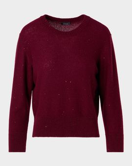 Akris Cashmere Micro Sequin Knit Sweater