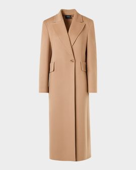 Akris Cashmere One-Button Long Coat