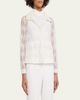 Akris Castro High Plains Embroidered Tulle Jacket - 4