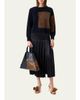 Akris Cloud Cashmere Oro Lienzo Jacquard Crewneck Sweater - 2