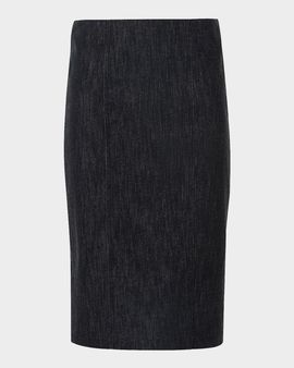 Akris Denim Midi Pencil Skirt