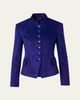 Akris Deva Suede Short Jacket - 1