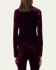 Akris Deva Velvet Single-Breasted Fitted Jacket - 3