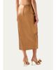 Akris Embroidered Lame Nappa Leather Midi Pencil Skirt - 3