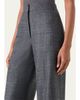Akris Fior Prince of Whales Wool Flannel Wide-Leg Pants - 5