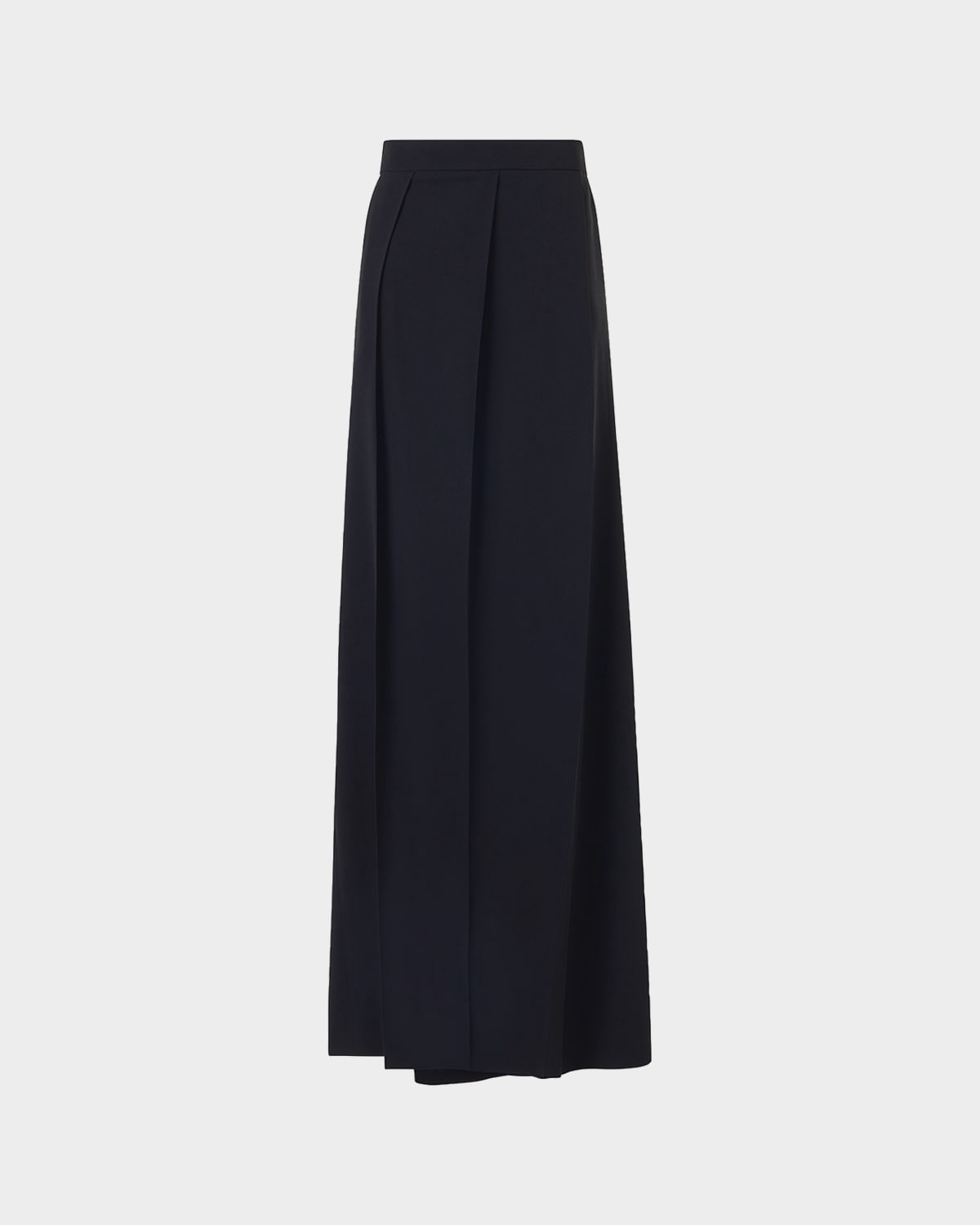 Akris Fossil Pleated Apron Pants