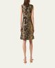 Akris Fragmented Techno Lame Jacquard Sleeveless Dress - 3