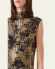 Akris Fragmented Techno Lame Jacquard Sleeveless Dress - 4