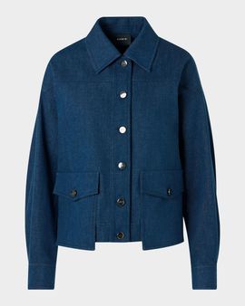 Akris Hilly Stretch Denim Jacket