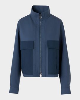Akris Kamil Double-Faced Cotton Jacket