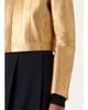 Akris Klaus Lamé Nappa Leather Crop Jacket - 5