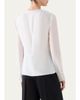 Akris Lace V-Neck Long-Sleeve Blouse - 3