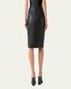 Akris Lamb Nappa Leather Pencil Skirt - 3
