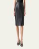 Akris Lamb Nappa Leather Pencil Skirt - 4